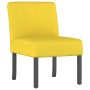 Light yellow fabric upholstered chair by vidaXL, Easy chairs - Ref: Foro24-352460, Price: 65,03 €, Discount: %