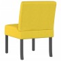 Light yellow fabric upholstered chair by vidaXL, Easy chairs - Ref: Foro24-352460, Price: 65,03 €, Discount: %