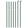 Cerca de alambre de acero galvanizado verde 0,8x10 m de vidaXL, Paneles de vallas - Ref: Foro24-154064, Precio: 56,18 €, Desc...