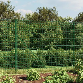 Green galvanized steel wire fence 1.6x10 m by vidaXL, fence panels - Ref: Foro24-154068, Price: 91,17 €, Discount: %