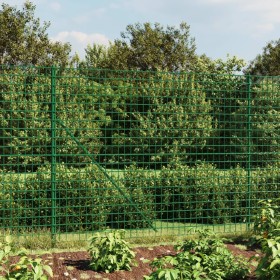 Cerca de alambre de acero galvanizado verde 1,8x25 m de vidaXL, Paneles de vallas - Ref: Foro24-154077, Precio: 221,99 €, Des...