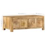 Coffee table with 4 drawers solid mango wood 90x50x35 cm by vidaXL, Coffee table - Ref: Foro24-285827, Price: 241,99 €, Disco...