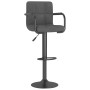 Kitchen stools 2 units dark gray velvet by vidaXL, Kitchen stools - Ref: Foro24-334660, Price: 140,35 €, Discount: %