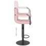 Kitchen stools 2 units pink velvet by vidaXL, Kitchen stools - Ref: Foro24-334664, Price: 140,01 €, Discount: %