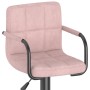 Kitchen stools 2 units pink velvet by vidaXL, Kitchen stools - Ref: Foro24-334664, Price: 140,01 €, Discount: %