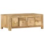 Coffee table with 4 drawers solid mango wood 90x50x35 cm by vidaXL, Coffee table - Ref: Foro24-285827, Price: 241,99 €, Disco...