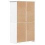 Armario BODO madera maciza de pino blanco 101x52x176,5 cm de vidaXL, Armarios roperos - Ref: Foro24-355059, Precio: 299,79 €,...