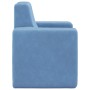 Soft blue plush sofa for children by vidaXL, Baby and Toddler Furniture - Ref: Foro24-341837, Price: 28,47 €, Discount: %