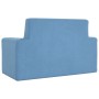 Blue Soft Plush 2 Seater Kids Sofa by vidaXL, Baby and Toddler Furniture - Ref: Foro24-341843, Price: 36,51 €, Discount: %