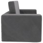 Anthracite Gray Soft Plush 2-Seater Children's Sofa by vidaXL, Baby and Toddler Furniture - Ref: Foro24-341829, Price: 51,45 ...