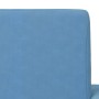 Blue soft plush 2-seater children's sofa bed by vidaXL, Baby and Toddler Furniture - Ref: Foro24-341831, Price: 49,34 €, Disc...