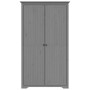 Armario BODO madera maciza de pino gris 101x52x176,5 cm de vidaXL, Armarios roperos - Ref: Foro24-355061, Precio: 248,22 €, D...