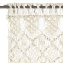 Cortina de macramé algodón 140x240 cm de vidaXL, Cortinas y visillos - Ref: Foro24-323977, Precio: 46,57 €, Descuento: %