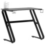 Gaming desk with ZZ-shaped legs black 90x60x75 cm by vidaXL, Desks - Ref: Foro24-325410, Price: 112,97 €, Discount: %