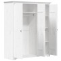 BODO solid white pine wood wardrobe 151.5x52x176.5 cm by vidaXL, Wardrobes - Ref: Foro24-355062, Price: 436,73 €, Discount: %