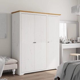 BODO solid wood cabinet white pine brown 151.5x52x176.5 cm by vidaXL, Wardrobes - Ref: Foro24-355063, Price: 455,99 €, Discou...