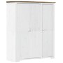 BODO solid wood cabinet white pine brown 151.5x52x176.5 cm by vidaXL, Wardrobes - Ref: Foro24-355063, Price: 437,81 €, Discou...