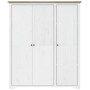 BODO solid wood cabinet white pine brown 151.5x52x176.5 cm by vidaXL, Wardrobes - Ref: Foro24-355063, Price: 437,81 €, Discou...