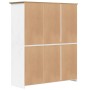 BODO solid wood cabinet white pine brown 151.5x52x176.5 cm by vidaXL, Wardrobes - Ref: Foro24-355063, Price: 437,81 €, Discou...