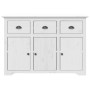 Aparador BODO madera maciza de pino blanco 115x43x79,5 cm de vidaXL, Aparadores - Ref: Foro24-355065, Precio: 217,95 €, Descu...