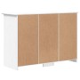 Aparador BODO madera maciza de pino blanco 115x43x79,5 cm de vidaXL, Aparadores - Ref: Foro24-355065, Precio: 217,95 €, Descu...