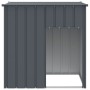 Dog house with gray galvanized steel roof 110x103x109 cm by vidaXL, Dog kennels - Ref: Foro24-172355, Price: 106,99 €, Discou...