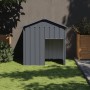 Dog kennel with gray galvanized steel roof 117x103x123cm by vidaXL, Dog kennels - Ref: Foro24-172349, Price: 124,99 €, Discou...