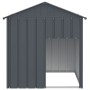 Dog kennel with gray galvanized steel roof 117x103x123cm by vidaXL, Dog kennels - Ref: Foro24-172349, Price: 124,99 €, Discou...