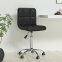 Silla de oficina giratoria de cuero sintético negro de vidaXL, Sillas de oficina - Ref: Foro24-334334, Precio: 85,32 €, Descu...