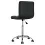 Silla de oficina giratoria de cuero sintético negro de vidaXL, Sillas de oficina - Ref: Foro24-334334, Precio: 85,32 €, Descu...