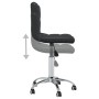 Silla de oficina giratoria de cuero sintético negro de vidaXL, Sillas de oficina - Ref: Foro24-334334, Precio: 85,32 €, Descu...