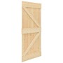 Sliding door with solid pine wood fittings 80x210 cm by vidaXL, Doors - Ref: Foro24-3057486, Price: 188,30 €, Discount: %