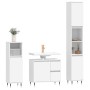 3-piece bathroom furniture set, white plywood by vidaXL, Bathroom furniture - Ref: Foro24-3190213, Price: 187,66 €, Discount: %