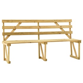 Impregnated pine wood garden bench 170 cm by vidaXL, garden benches - Ref: Foro24-315392, Price: 53,99 €, Discount: %