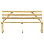 Impregnated pine wood garden bench 170 cm by vidaXL, garden benches - Ref: Foro24-315392, Price: 53,63 €, Discount: %