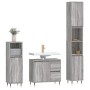 Set de muebles de baño 3 pzas madera contrachapada gris sonoma de vidaXL, Muebles de baño - Ref: Foro24-3190219, Precio: 191,...