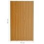 Galvanized steel roof panel in wood color, 36 units, 80x45 cm. by vidaXL, Ceiling - Ref: Foro24-317208, Price: 111,99 €, Disc...