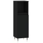 Black plywood 3-piece bathroom furniture set by vidaXL, Bathroom furniture - Ref: Foro24-3190214, Price: 178,41 €, Discount: %