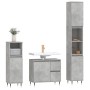 Set muebles de baño 2 piezas madera contrachapada gris hormigón de vidaXL, Muebles de baño - Ref: Foro24-3190217, Precio: 188...