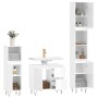 3-piece glossy white plywood bathroom furniture set by vidaXL, Bathroom furniture - Ref: Foro24-3190223, Price: 224,93 €, Dis...