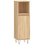 3-piece bathroom furniture set made of Sonoma oak plywood. by vidaXL, Bathroom furniture - Ref: Foro24-3190224, Price: 212,15...