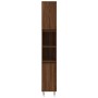 3-piece bathroom furniture set in brown oak plywood by vidaXL, Bathroom furniture - Ref: Foro24-3190228, Price: 194,93 €, Dis...