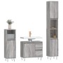 Set de muebles de baño 3 pzas madera contrachapada gris sonoma de vidaXL, Muebles de baño - Ref: Foro24-3190227, Precio: 187,...