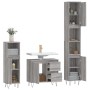 Set de muebles de baño 3 pzas madera contrachapada gris sonoma de vidaXL, Muebles de baño - Ref: Foro24-3190227, Precio: 187,...