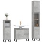 Concrete gray plywood 2-piece bathroom furniture set by vidaXL, Bathroom furniture - Ref: Foro24-3190233, Price: 209,16 €, Di...