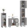 Set muebles de baño 2 piezas madera contrachapada gris hormigón de vidaXL, Muebles de baño - Ref: Foro24-3190233, Precio: 209...