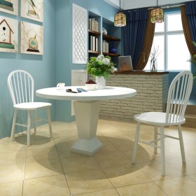 Dining chairs, 2 units, solid rubberwood, white. by vidaXL, dining chairs - Ref: Foro24-242026, Price: 165,76 €, Discount: %