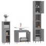 Set de muebles de baño 3 pzas madera contrachapada gris sonoma de vidaXL, Muebles de baño - Ref: Foro24-3190273, Precio: 172,...