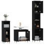 Juego de muebles de baño 3 pzas madera contrachapada negro de vidaXL, Muebles de baño - Ref: Foro24-3190268, Precio: 166,87 €...