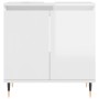 3-piece glossy white plywood bathroom furniture set by vidaXL, Bathroom furniture - Ref: Foro24-3190269, Price: 208,68 €, Dis...